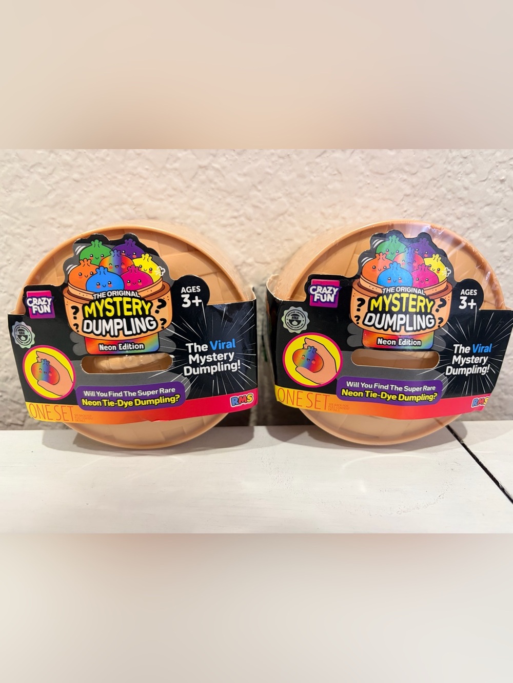Authentic RMS Mystery Dumpling Neon Tye Dye Edition new and sealed
